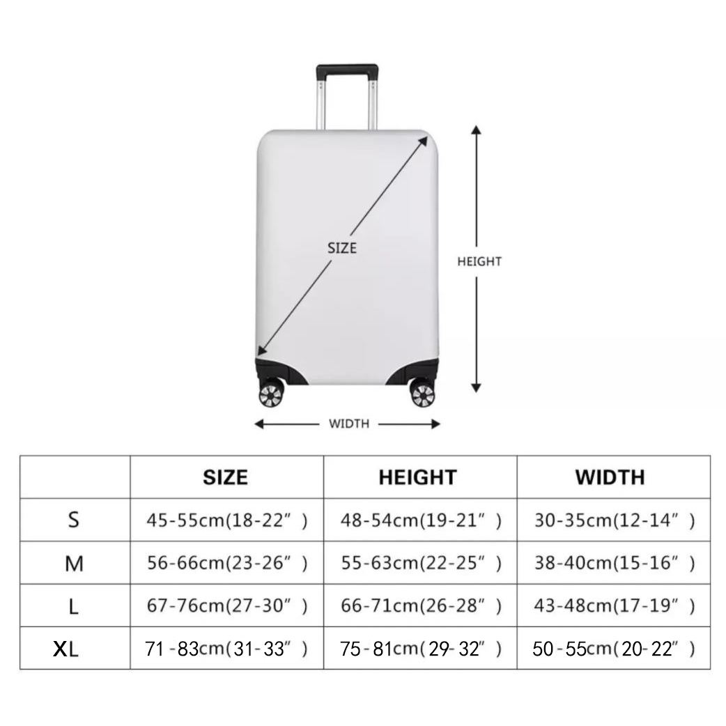 All-over Print Luggage Cover Sugarymix