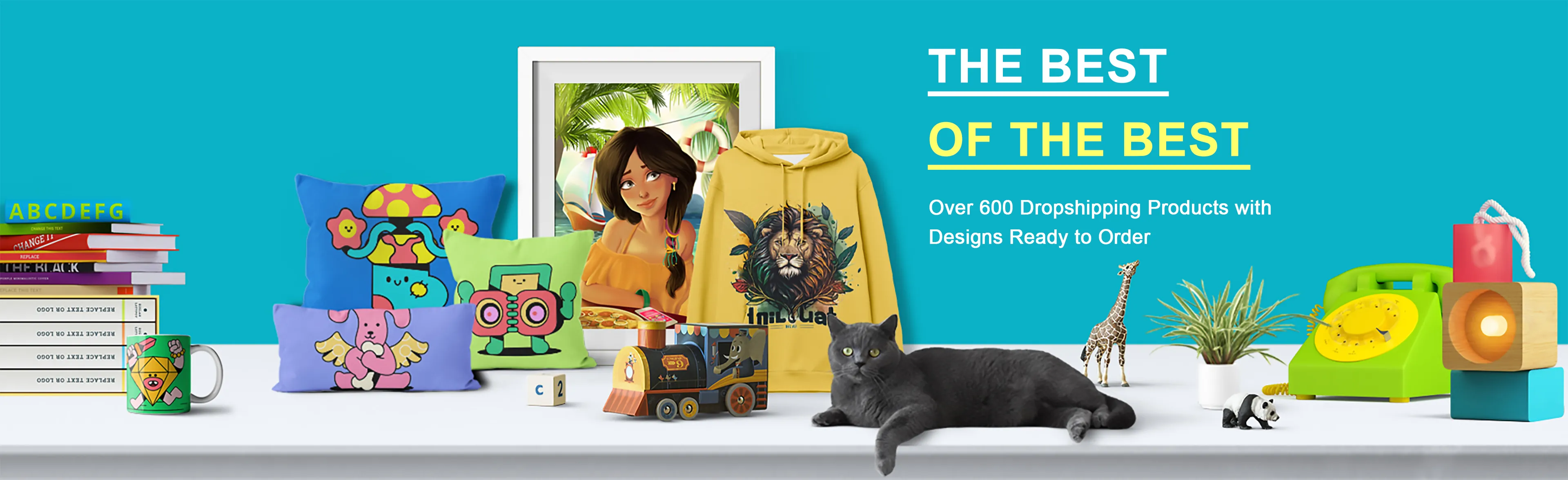 Yoycol on demand print drop shipping service for e commerce