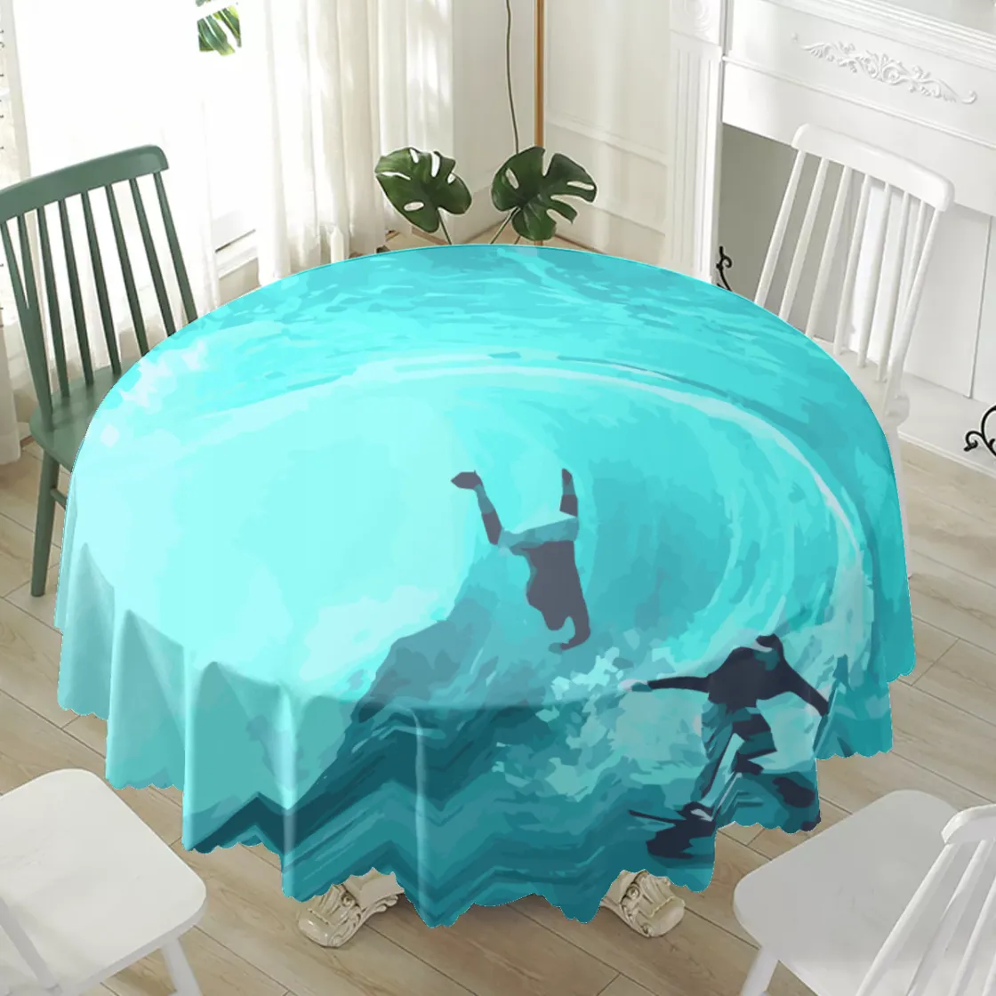 Waterproof tablecloth | Round 180(gsm)