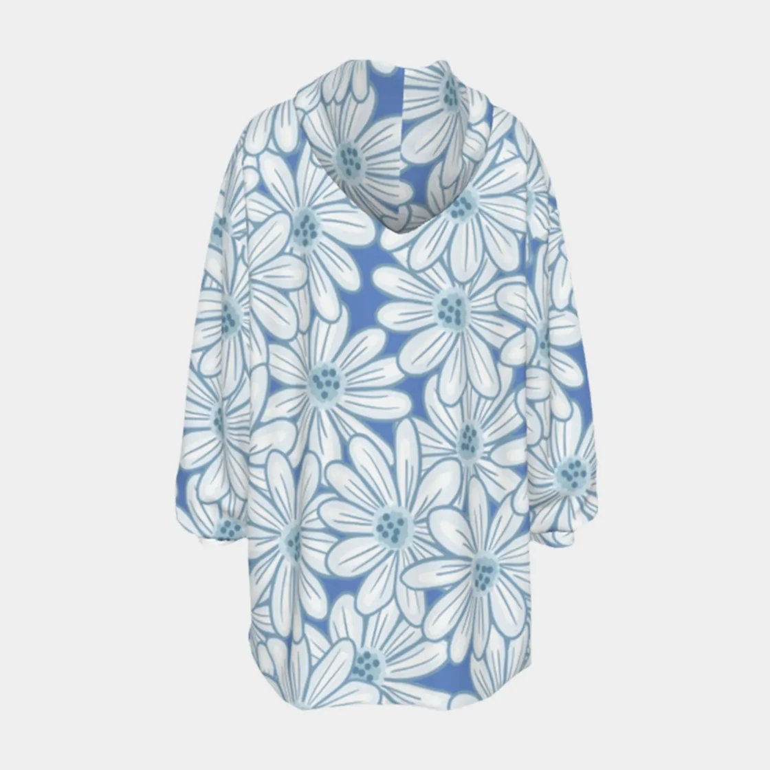 All-Over Print Women's Sherpa Fleece Hoodie Blanket