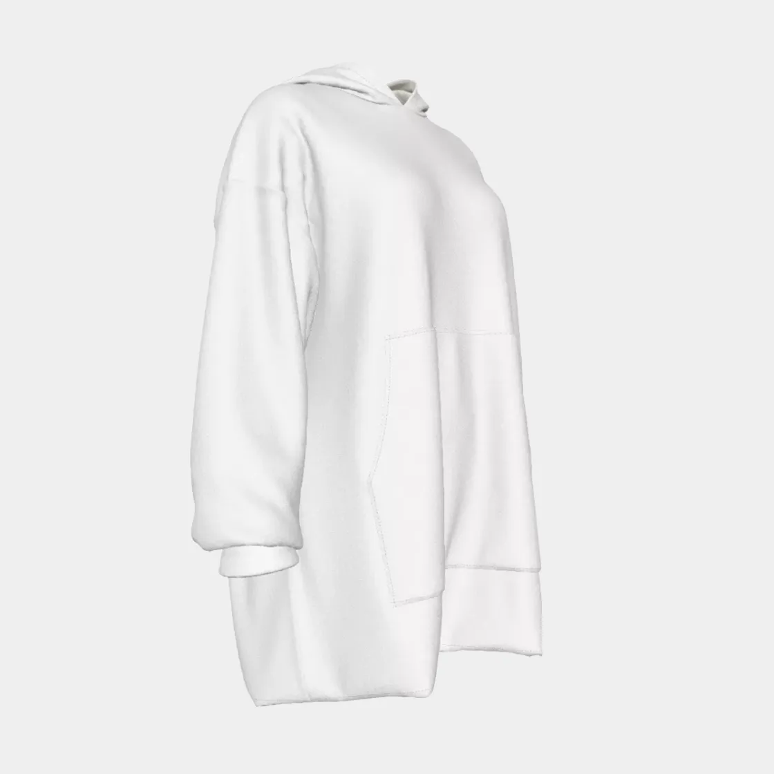 All-Over Print Women's Sherpa Fleece Hoodie Blanket