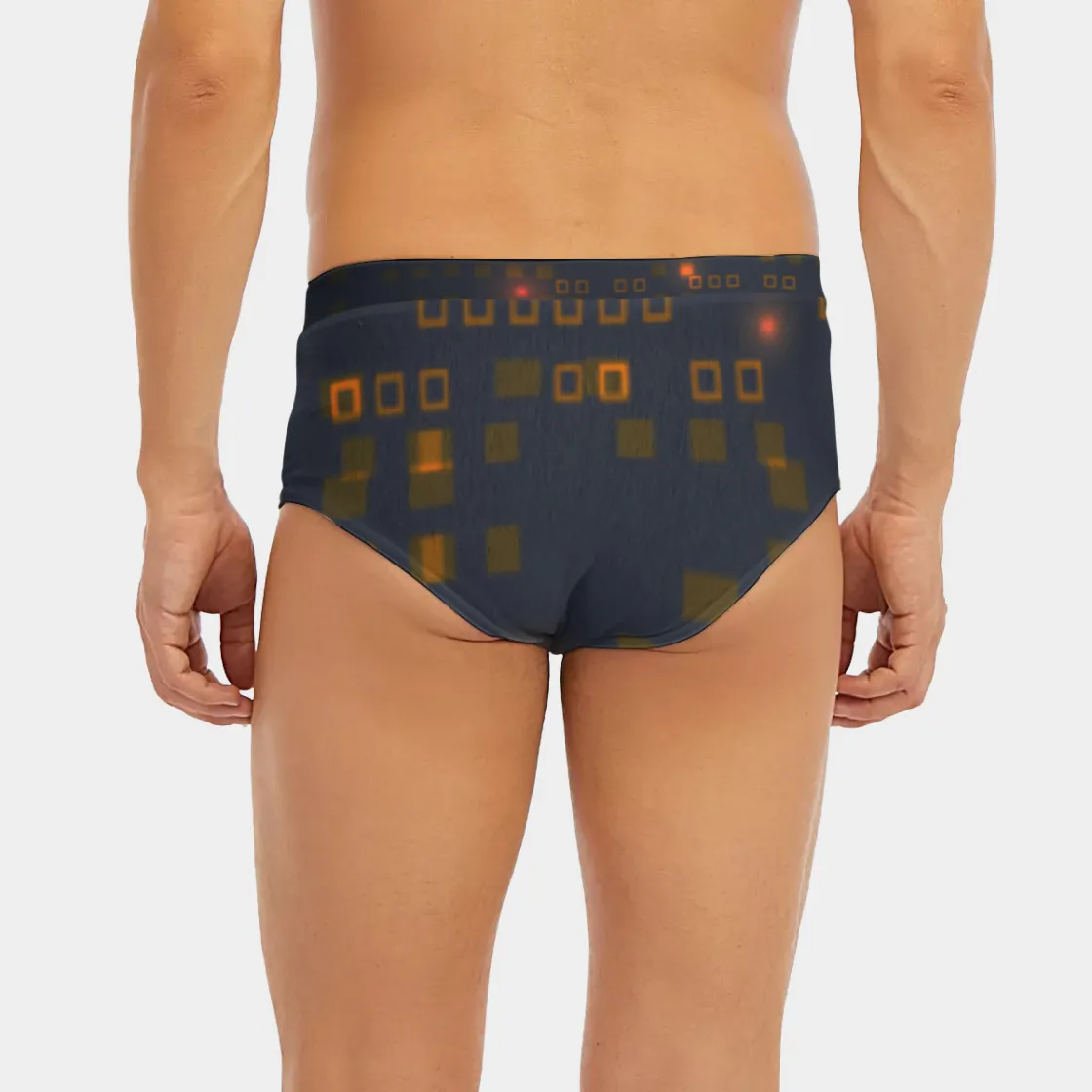 All-Over Print Men's Triangle Low-rise Underwear