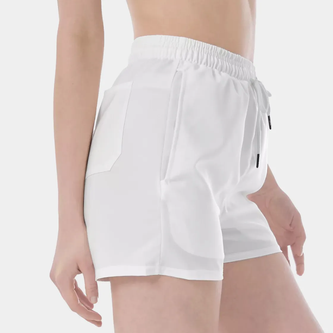 All Over Print Wide Waistband Sport Shorts