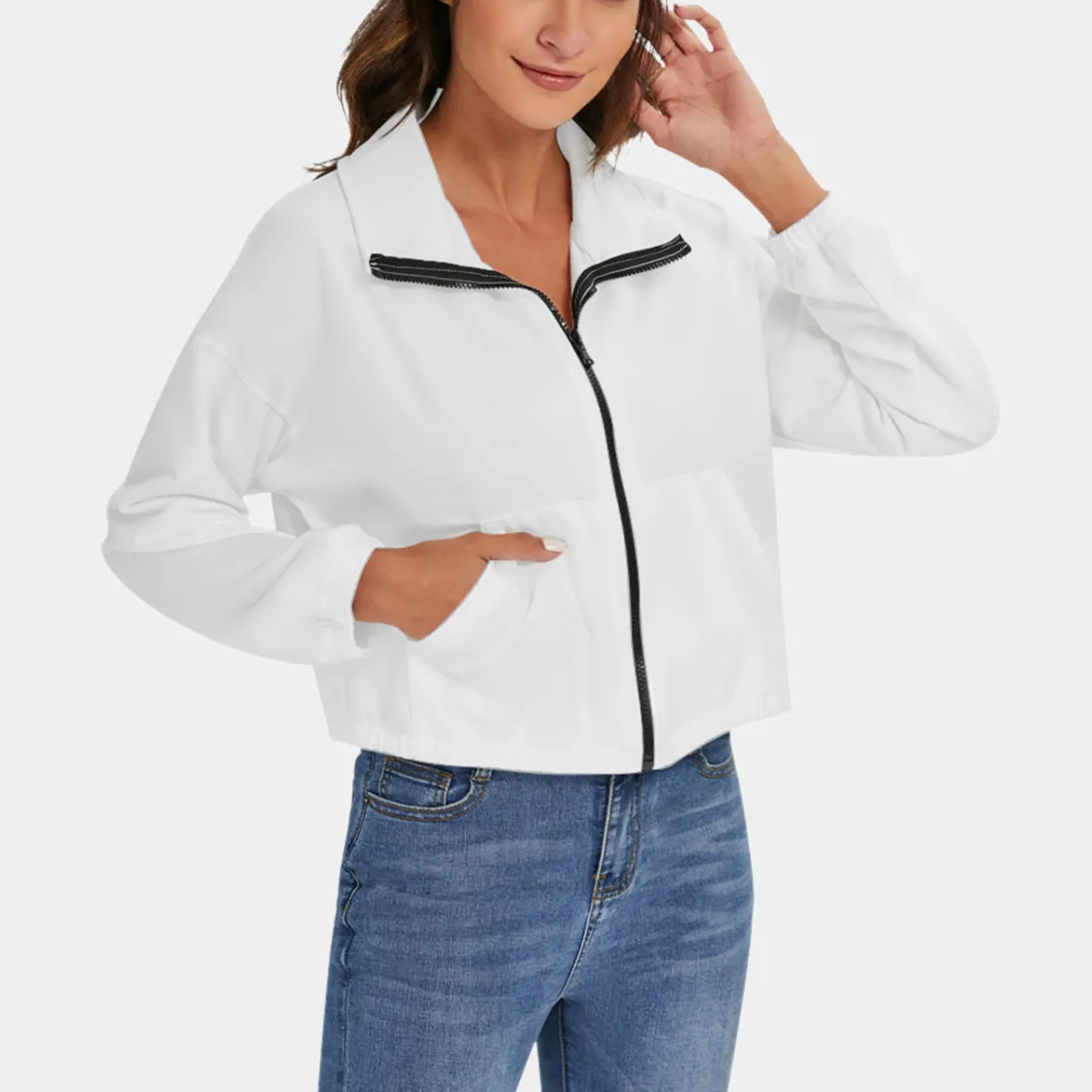 All-Over Print Women's Zip Jacket