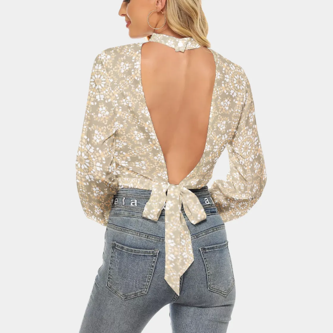 All-Over Print Women's Halter T-shirt