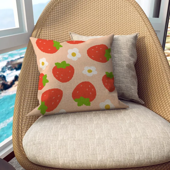 All-Over Print Pillowcase | Flax