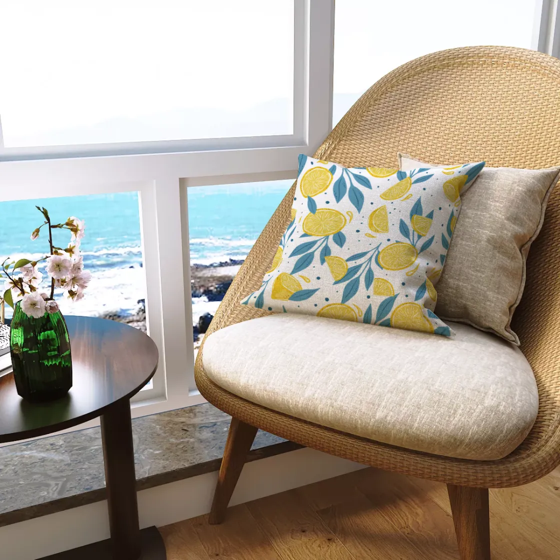 All-Over Print Pillowcase | Flax