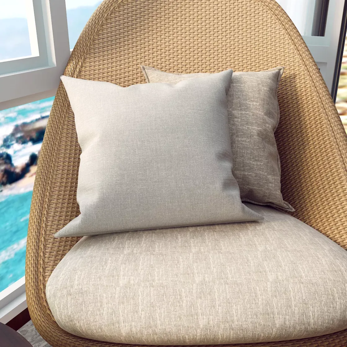 All-Over Print Pillowcase | Flax