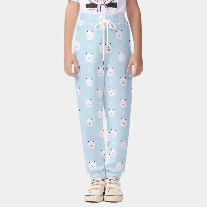 All-Over Print Kid's Casual Pants