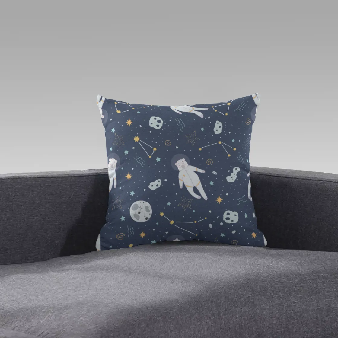Short Plush Pillow