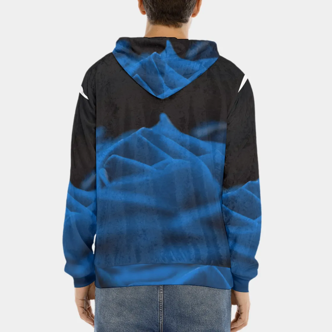 All-Over Print Men's Pullover Hoodie | Velvet