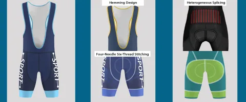 Custom cycling jersey style with graphic artwork