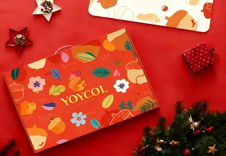 Branded holiday packaging