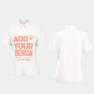 All-Over Print Women's Sports Polo Shirt