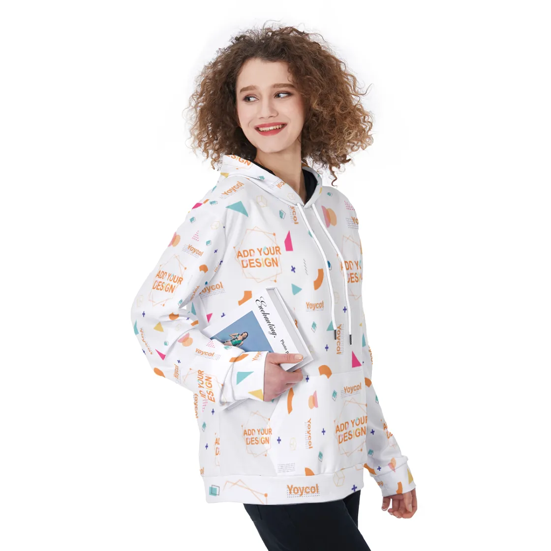 All-Over Print Women's Heavy Fleece Hoodie