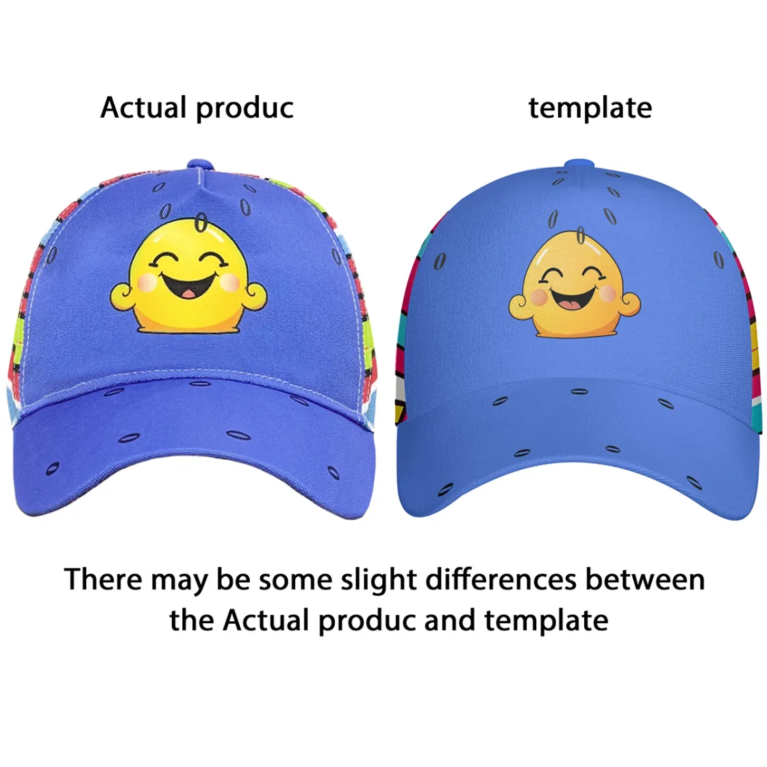 All-Over Print Peaked Cap With Box