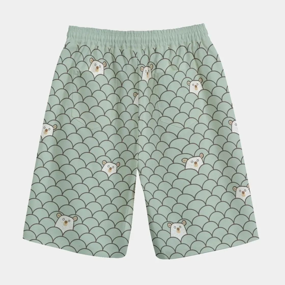 All-Over Print Unisex Straight Casual Short | 245GSM Cotton