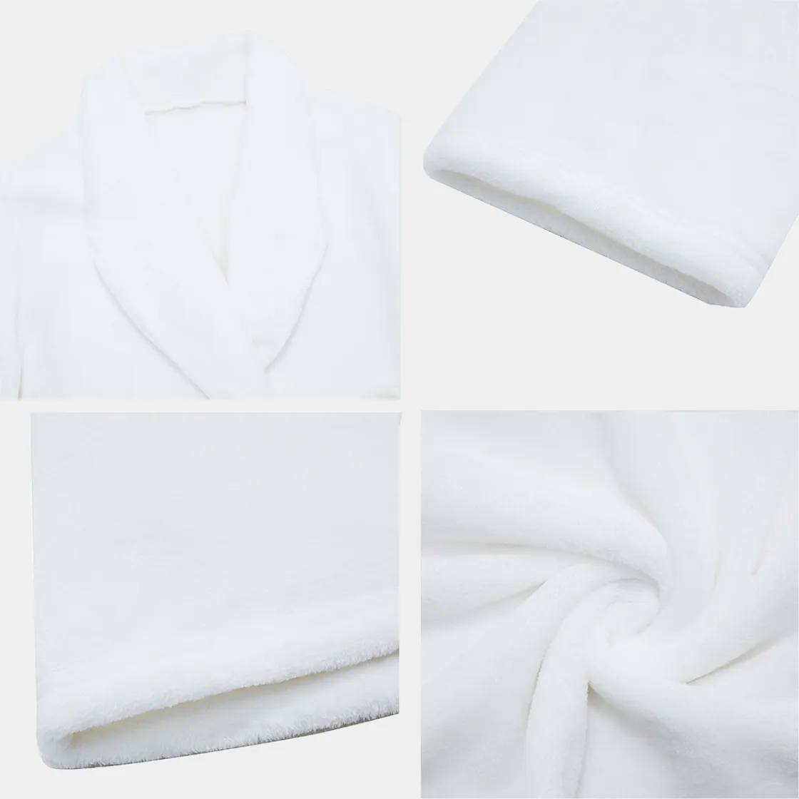 All-Over Print Men's Borg Fleece Robe