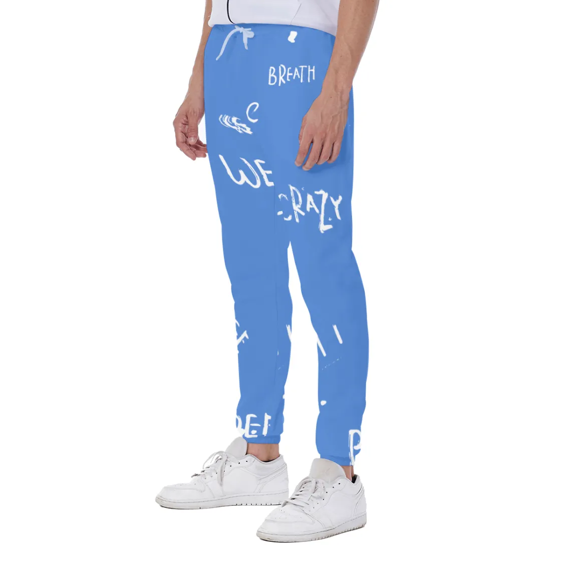 All-Over Print Men's Closed Bottom Light Weight Jogger