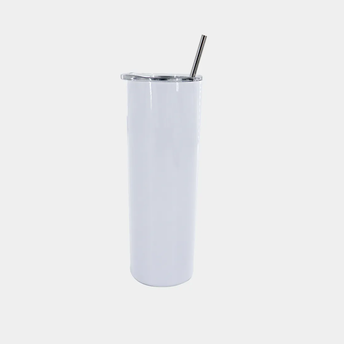 Glitter Tumbler With Stainless Steel Straw 20oz