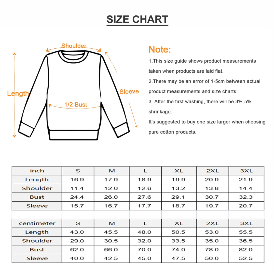 All-Over Print Kid's Round Neck Sweatshirt | 310GSM Cotton