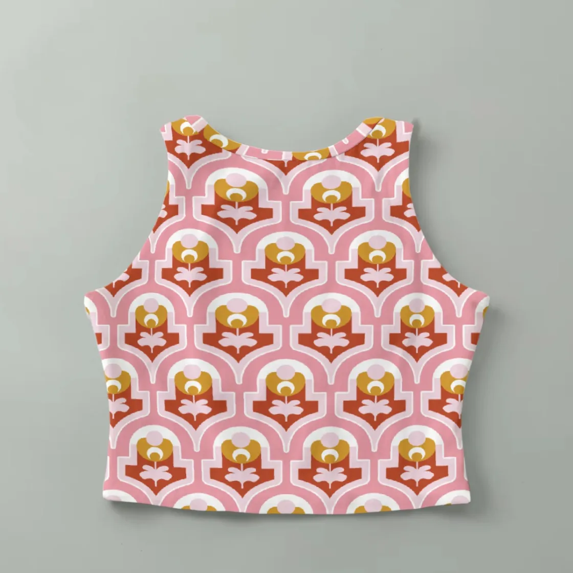 All-Over Print High-Stretch Short Women's Tank Top