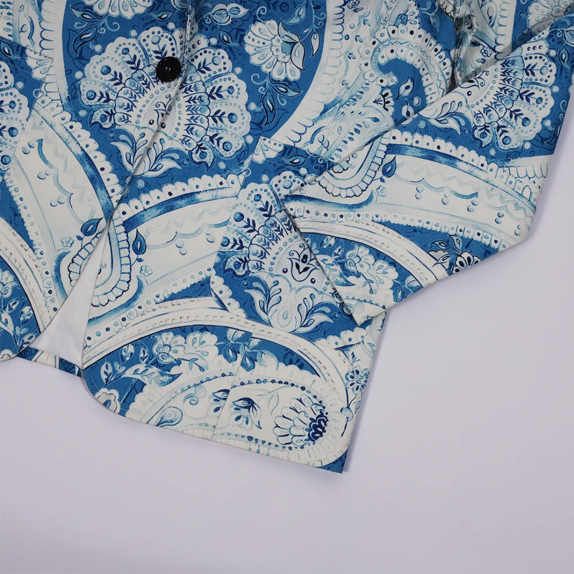 All-Over Print Women's Leisure Blazer | 245GSM Cotton