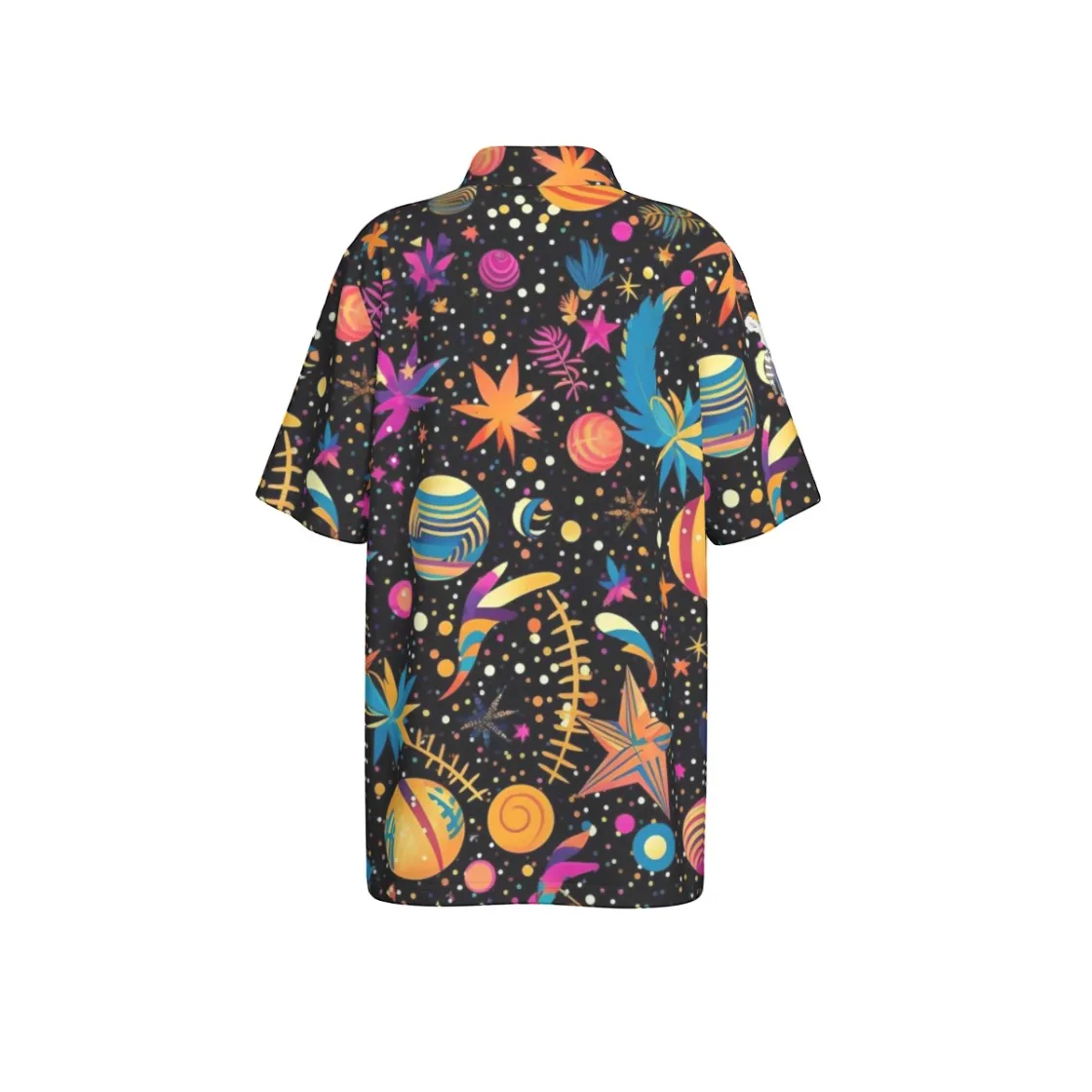 All-Over Print Teenage Polo Collar Jersey |210GSM