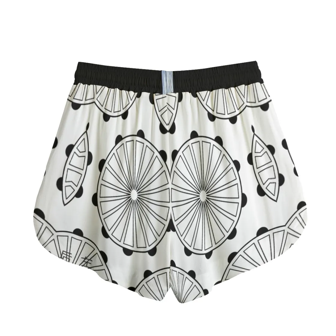 All-Over Print Women's Shorts With Drawstring | Rayon
