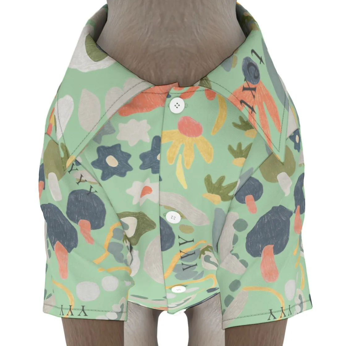 All-Over Print Pet‘s Hawaiian Shirt