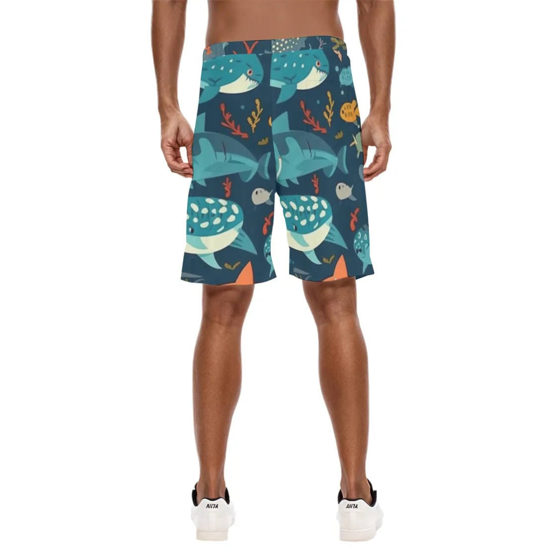 All-Over Print Men'S Shorts With pocket
