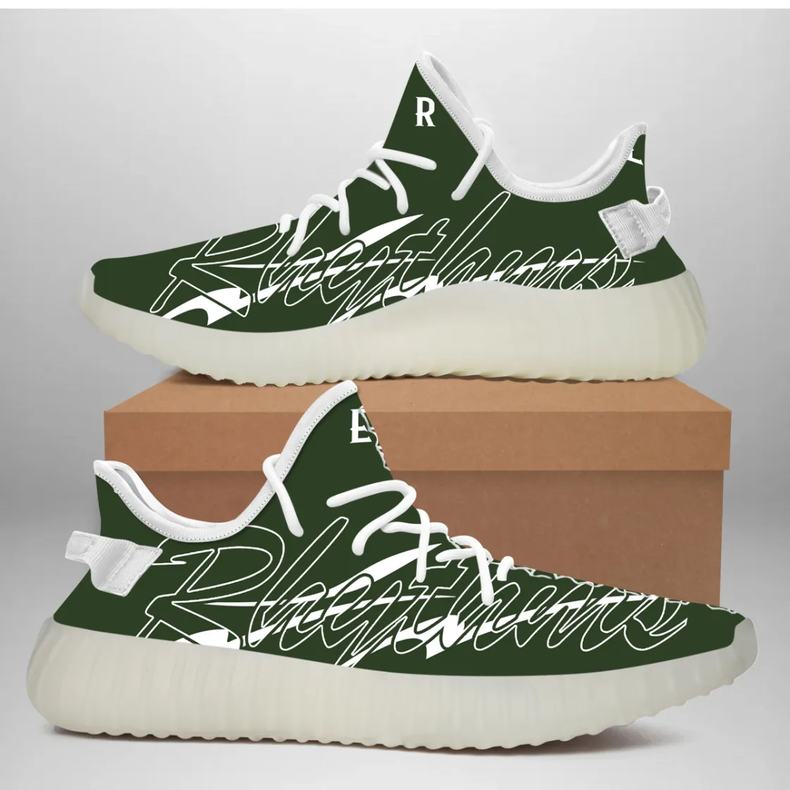 All-Over Print Men's Coconut Shoes