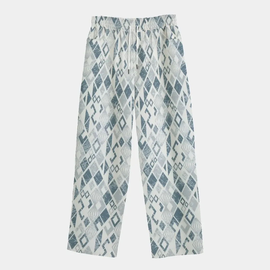 All-Over Print Unisex Straight Casual Pants | 245GSM Cotton
