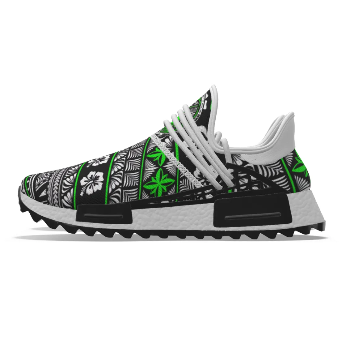 All-Over Print Men's Mesh Sneakers