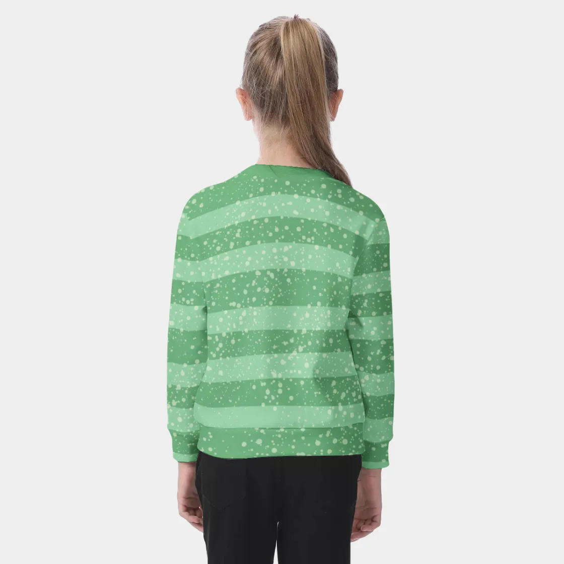 All-Over Print Kid's Heavy Fleece Sweatshirt