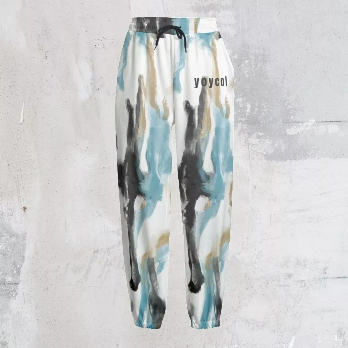All-Over Print Unisex Knitted Fleece Pants