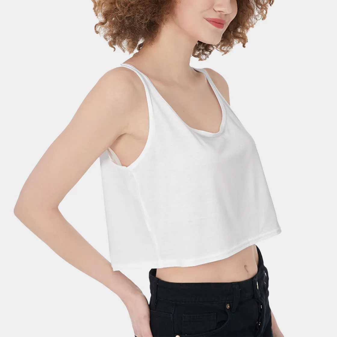All-Over Print Crop-Tank Top