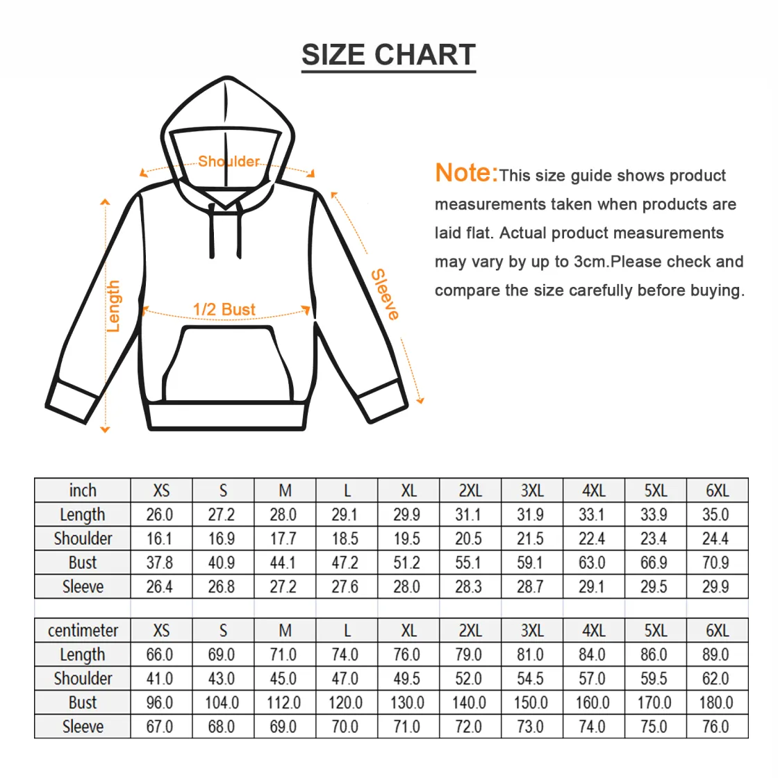 All-Over Print Unisex Pullover Hoodie | 310GSM Cotton
