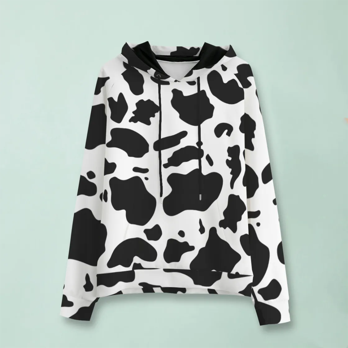 All-Over Print Men's Raglan Pullover Hoodie | Interlock