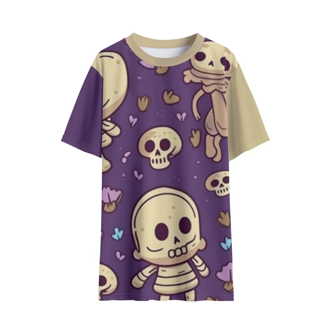 All-Over Print Children's Round Neck T-Shirt|145GSM Birdseye