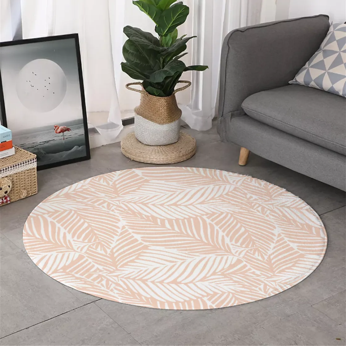 All-Over Print Thicken foldable door mat