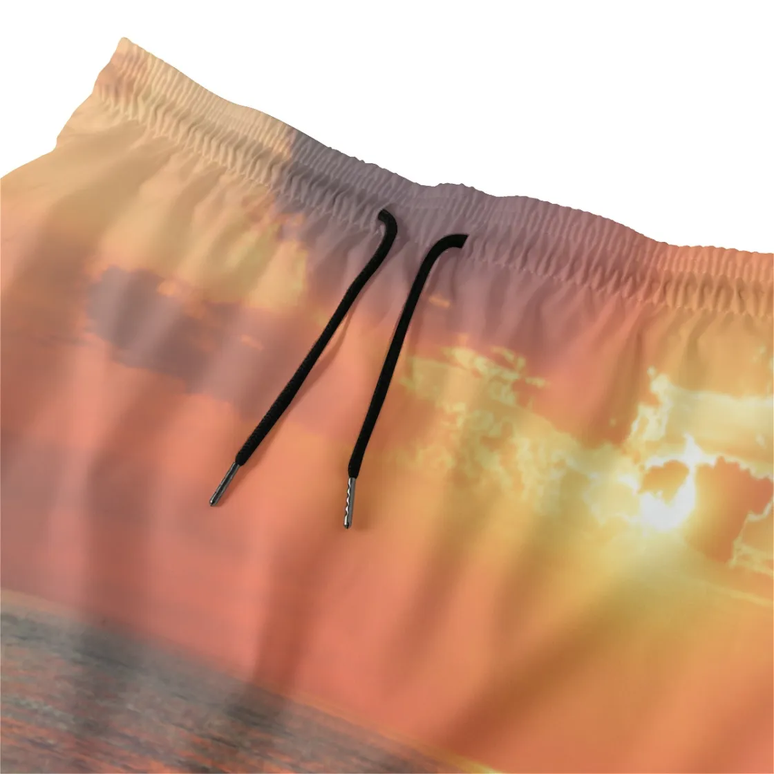 All-Over Print Men‘s Beach Shorts With Lining