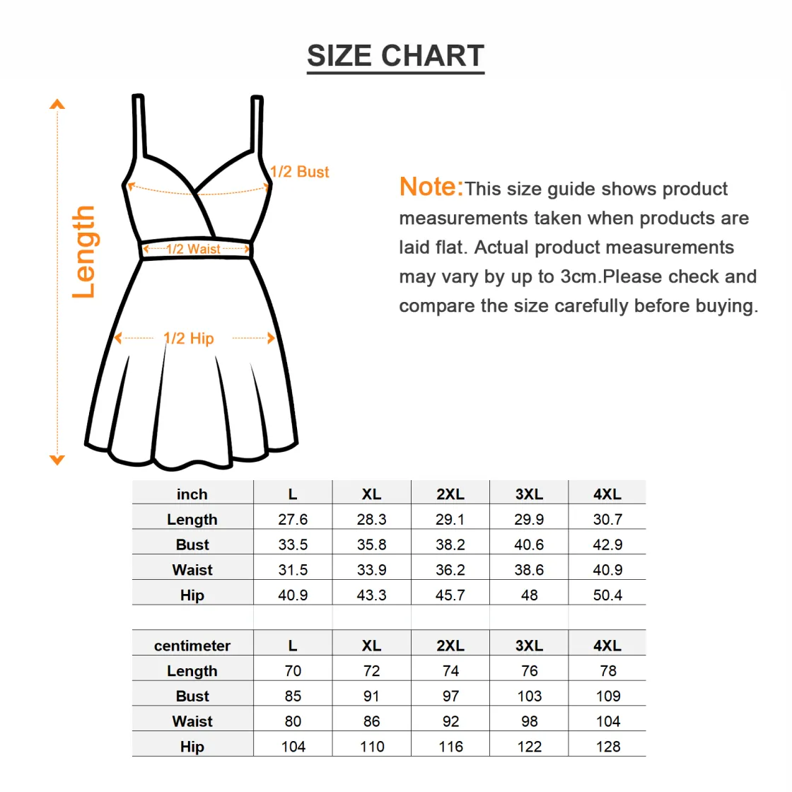 All-Over Print Women's Cami Dress (Plus Size)