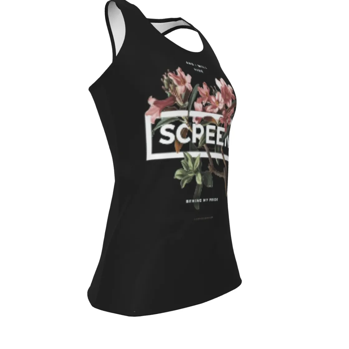 All-Over Print Women's Workout Tank Top|210GSM