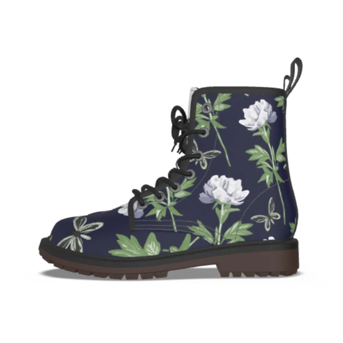 All-Over Print Men's Martin Short Boots
