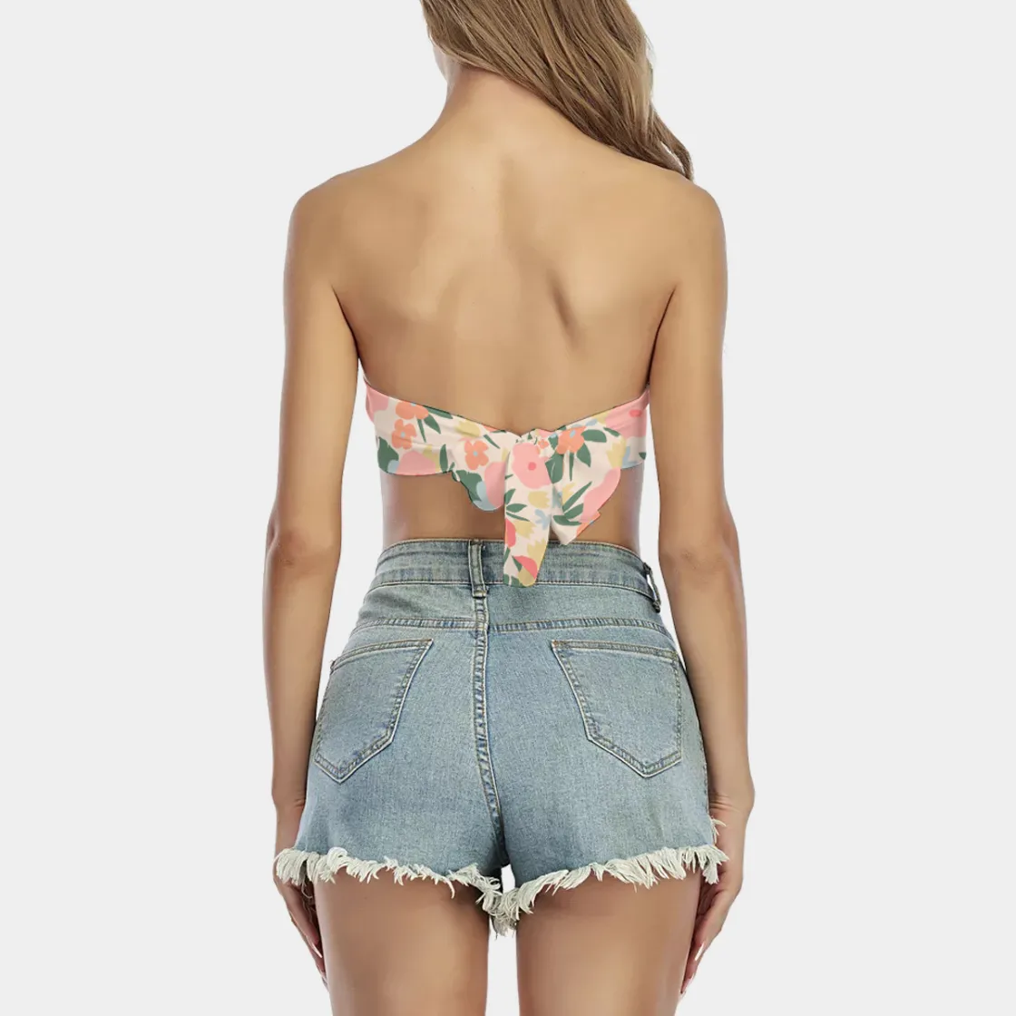 All-Over Print Women's Triangle Tube Top