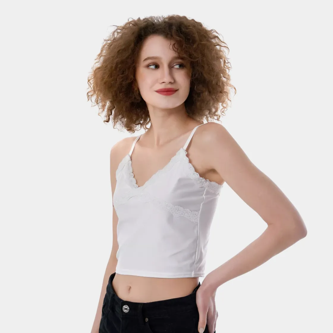 All-Over Print Women's Lace Camisole