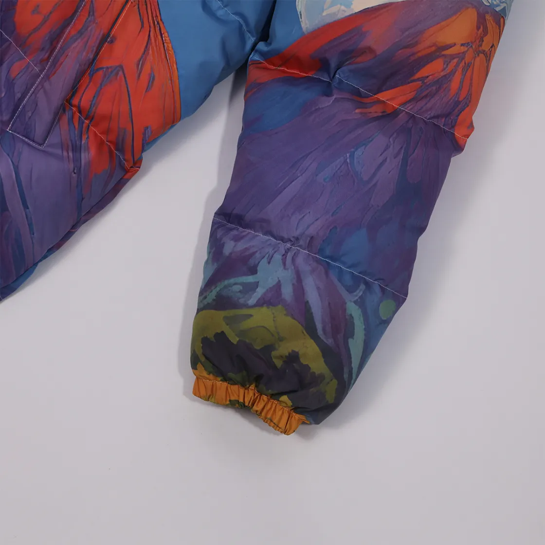 All-Over Print Unisex Long Down Jacket