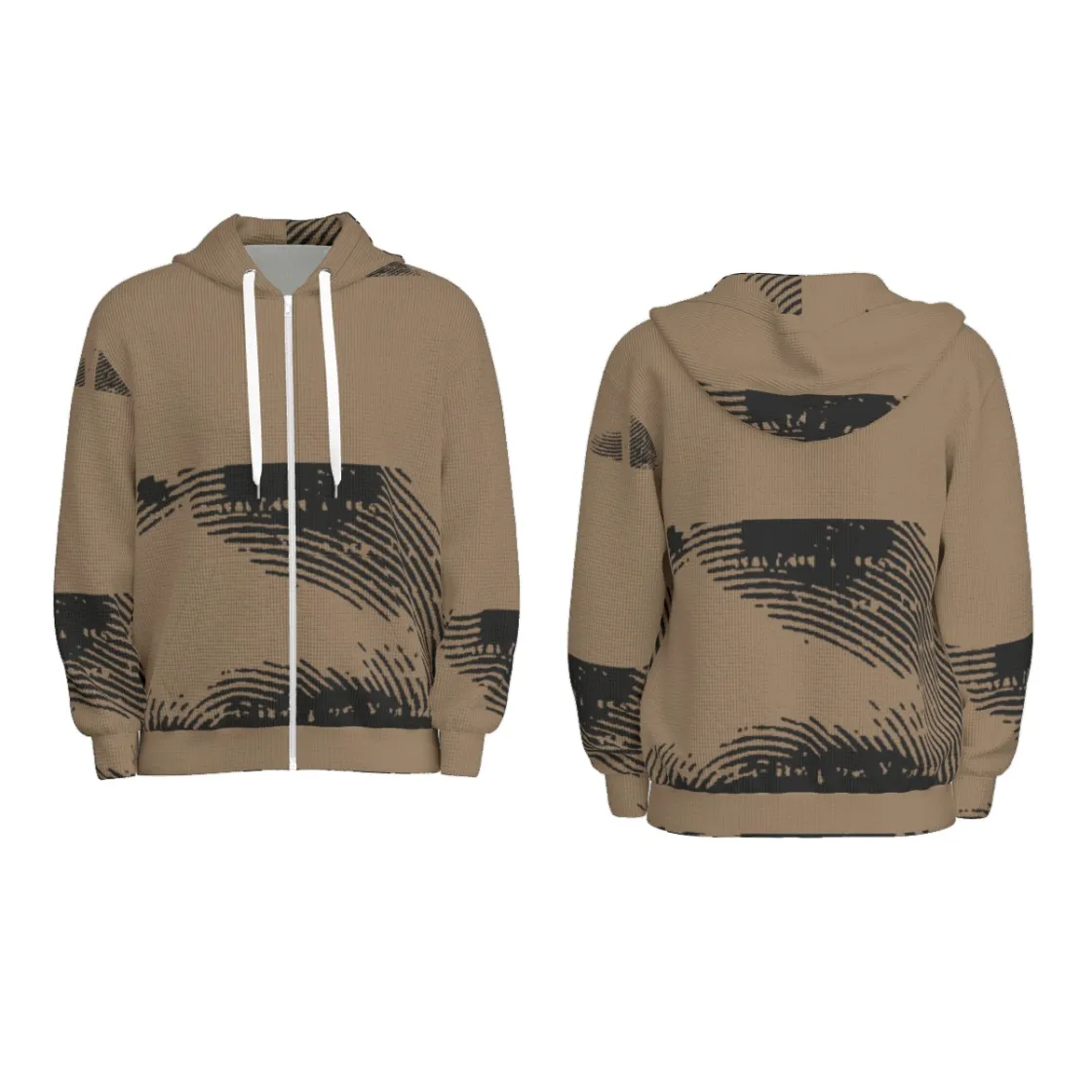 All-Over Print Unisex Zip Hooded Sweatshirt