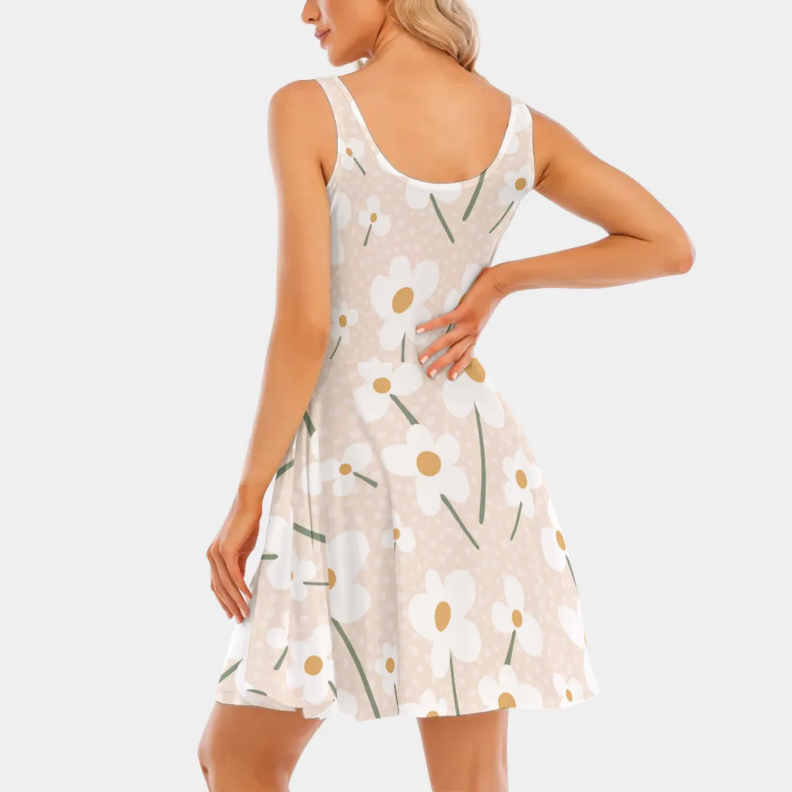 All-Over Print Women's Tank Vest Dress